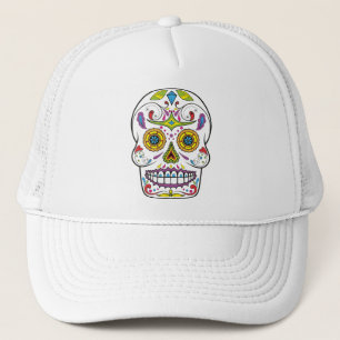 Boné Sugar Skull Trucker Hat