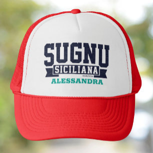 Boné Sugnu Siciliana Personalizou o Chapéu do Caminhon