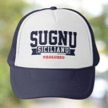 Sugnu Sicilianu - Chapéu Personalizado Do Caminhon