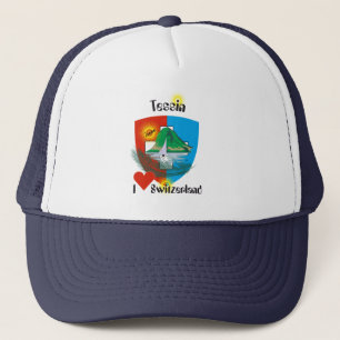 Boné Suíça Suisse Svizzera Svizra Switzerland gorro