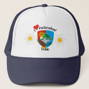 Boné Suíça Suisse Svizzera Svizra Switzerland gorro