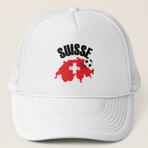 Boné Suisse Suiça Map Swiss Soccer