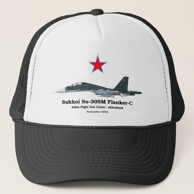 Boné Sukhoi Su-30SM Flanker-C VKS (Frente)