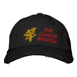 Boné Sun, dragão, guerreiro