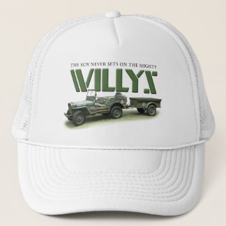 Boné Sun nunca ajusta-se no chapéu de Willys