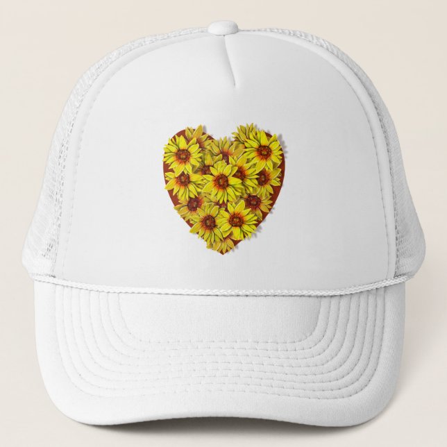 Boné Sunflower Heart Hat (Frente)