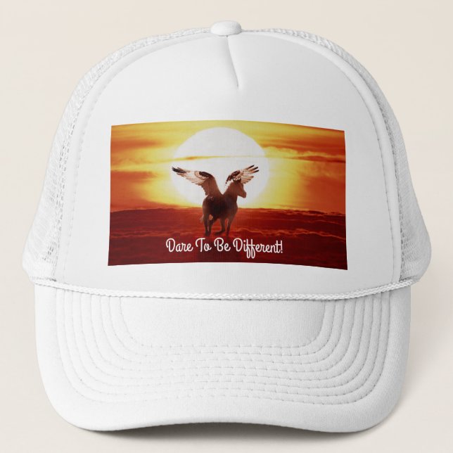 Boné Sunrise Pegasus Trucker Hat (Frente)