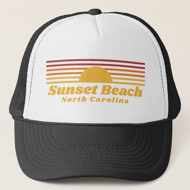 Boné Sunset Beach Carolina do Norte (Frente)