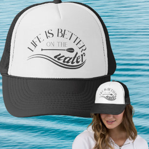 Boné SUP se levanta com roupa de remar sepia preta