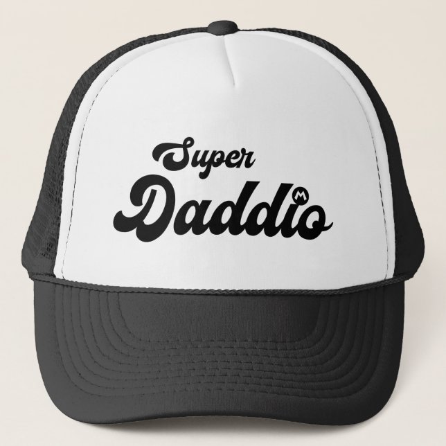 Boné Super Daddio Engraçado Hat.Melhor presente para Pa (Frente)