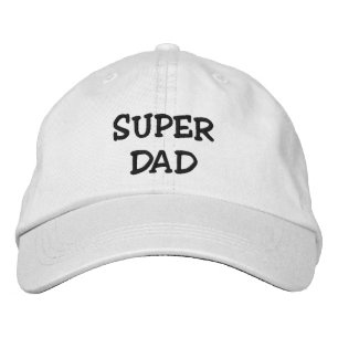 Boné Super Pai, Presente Dia de os pais,