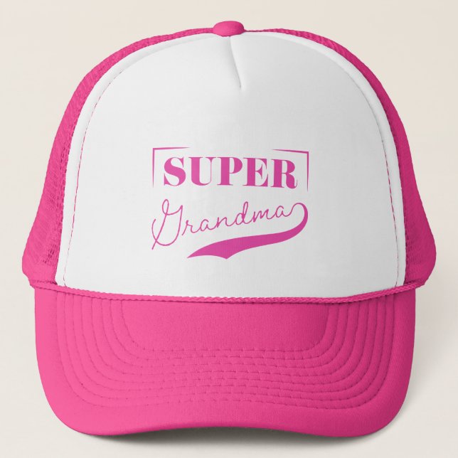 Boné Super vovó (Frente)