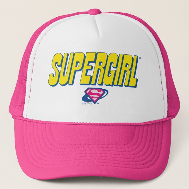 Boné Supergirl Pop Logo (Frente)
