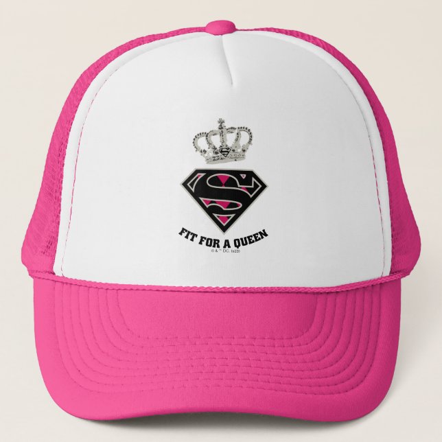 Boné Supergirl S-Shield "Ajustado Por Uma Rainha" (Frente)
