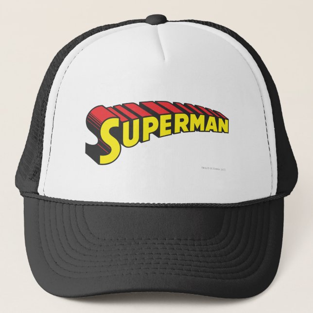 Boné Superman | Logotipo vermelho amarelo (Frente)
