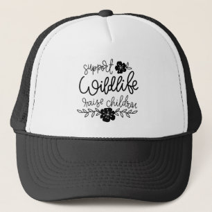 Boné Suporte a Wildlife Raise Children Hat