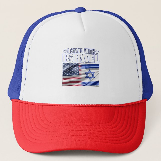 Boné Support Israel I Stand with Israel  (Frente)