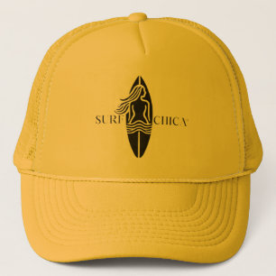 Boné Surf Chica® Trucker Hat - Estilo de vida costeiro