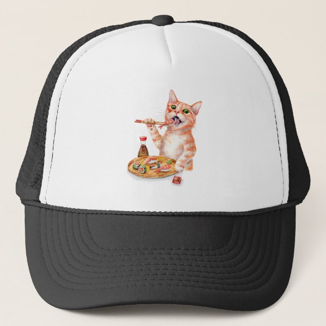 Boné Sushi Cat (Frente)