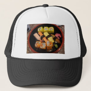 Boné Sushi Raw Comida Japonesa Refeição Deliciosa