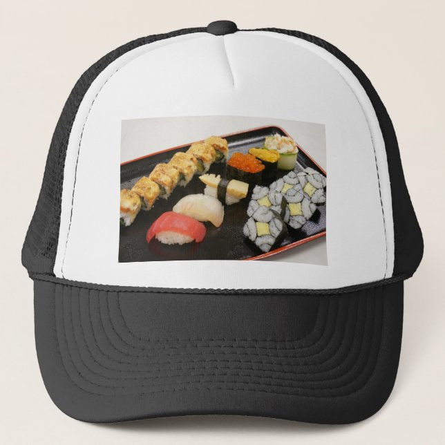 Boné Sushi Rolls Sesame Ginger Wasabi Japão Kitchen (Frente)
