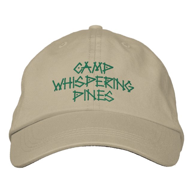 Boné Sussurrando Pinos Bordados Hat (Frente)