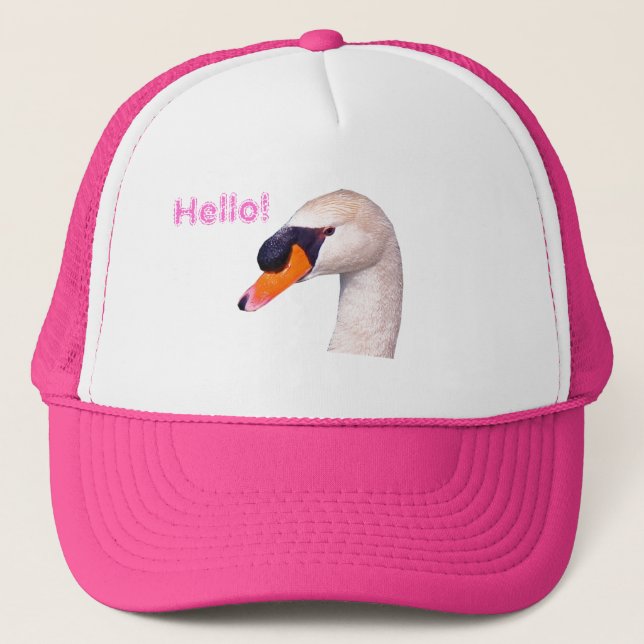 Boné Swan Hello! (Frente)