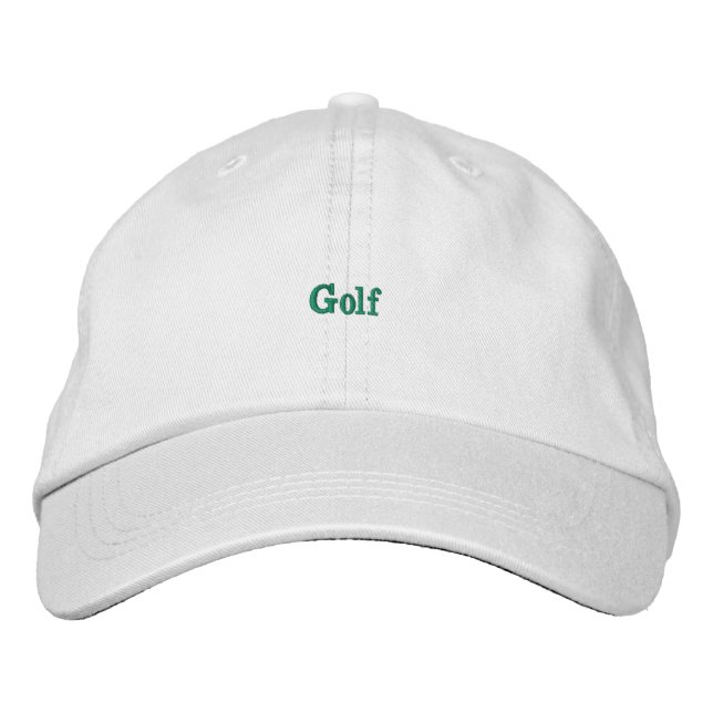 Boné Swing com Estilo: Chapéu de Golfe Personalizado  (Frente)