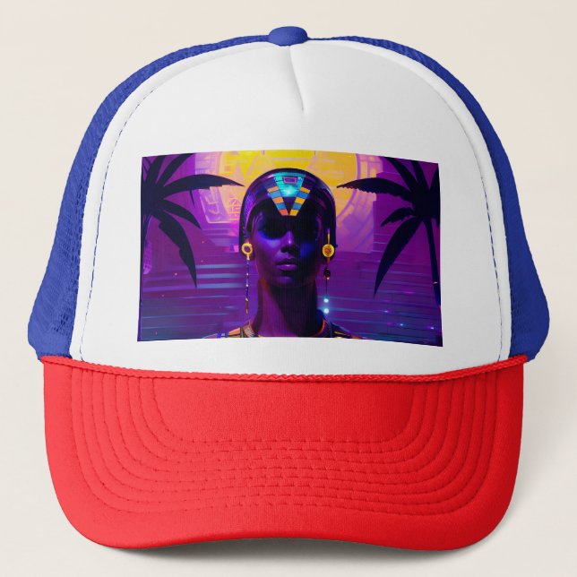 Boné Synthwave Pharaoh (Frente)