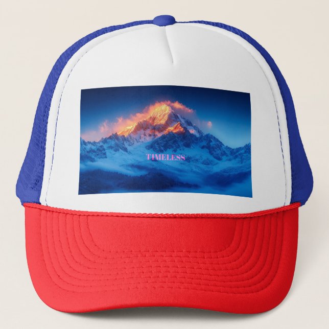 Boné T1MELESS Snow Mountain Nightcap Bold design (Frente)