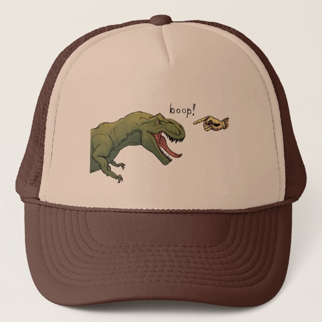 Boné T-Rex Dinossaur Boop Tyrannosaurus Baseball (Frente)
