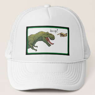 Boné T-Rex Dinossaur Boop Tyrannosaurus Baseball Green