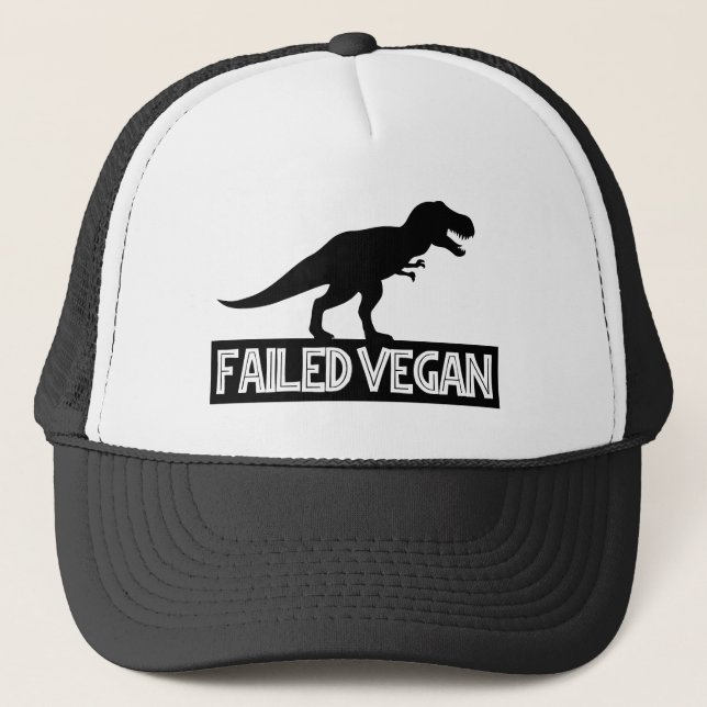 Boné T-Rex Falhou Vegan (Frente)