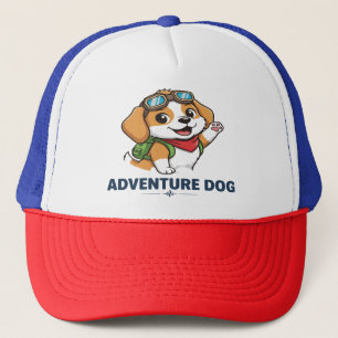 Boné T-Shirt Cão De Aventura Bonito - Óculos Engraçados