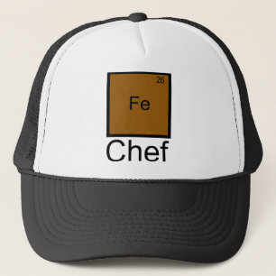Boné T-shirt da chalaça do elemento do cozinheiro chef