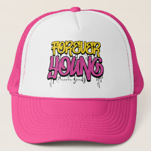 Boné T-Shirt de Grafite para sempre