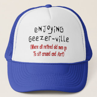 Boné T-Shirts e presentes "Geezer-Ville"