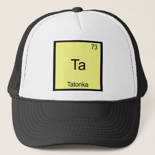 Boné Ta - Tatonka Camiseta com Símbolo de Elemento de Q