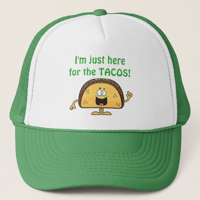 Boné Taco Lover Trucker Hat (Frente)