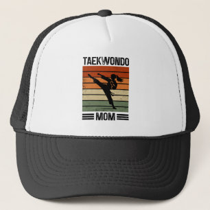 Boné Taekwondo Mãe Artes Marciais Retroativas Mãe Prese