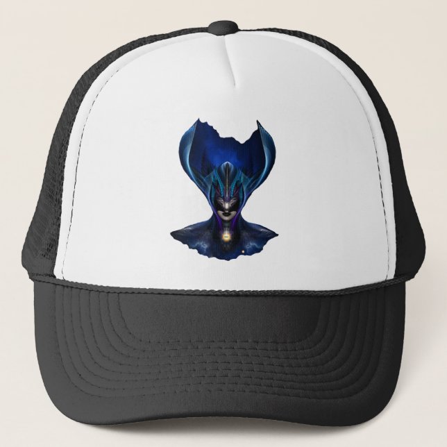 Boné Taidushan Sai Shadow Blue Trucker Hat (Frente)