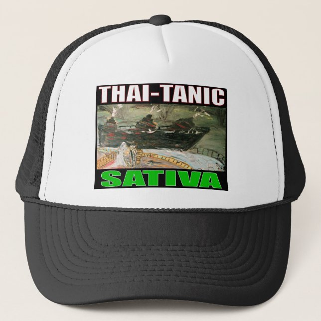BONÉ TAILÂNDIA SATIVA TÂNICA (Frente)