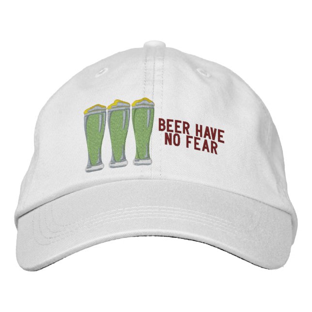 Boné Tampa de Pintes de Cerveja Bordada (Frente)