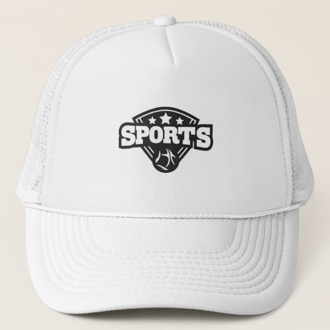 Boné tampa de unidade esportiva (Frente)