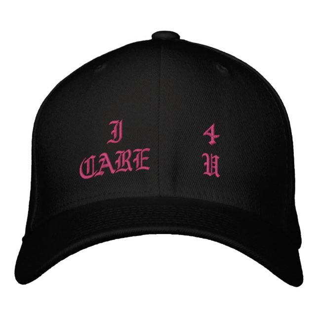 Boné Tampa 'I Care 4 U' Cap (Frente)