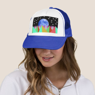 Boné Tampa Lua Azul
