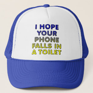 Boné Tampa na Privada Gorro Engraçado de Caminhoneiro