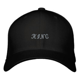 Boné Tampa Personalizada Rei Texto Básico Flexfit Lã Pr