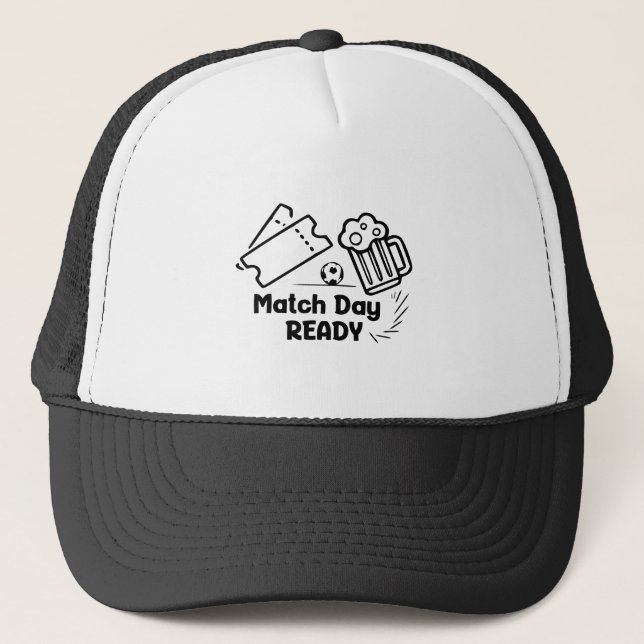 Boné Tampa Pronta para o Dia da Partida (Frente)