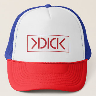 Boné Tampão de basebol VERMELHO do logotipo de KDICK